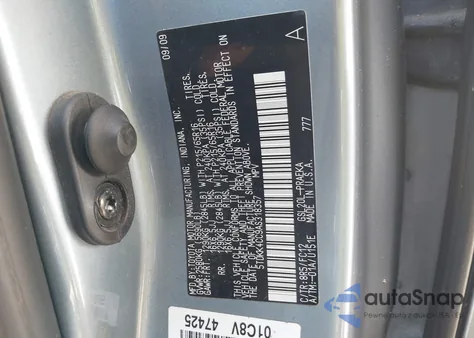 2010 Toyota Sienna Le from USA, damaged, VIN 5TDKK4CC9AS318357